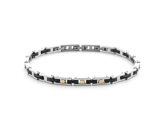 Bracciale 4US: Cesare Paciotti Uomo in Acciaio 4UBR6933 - 4UBR6933